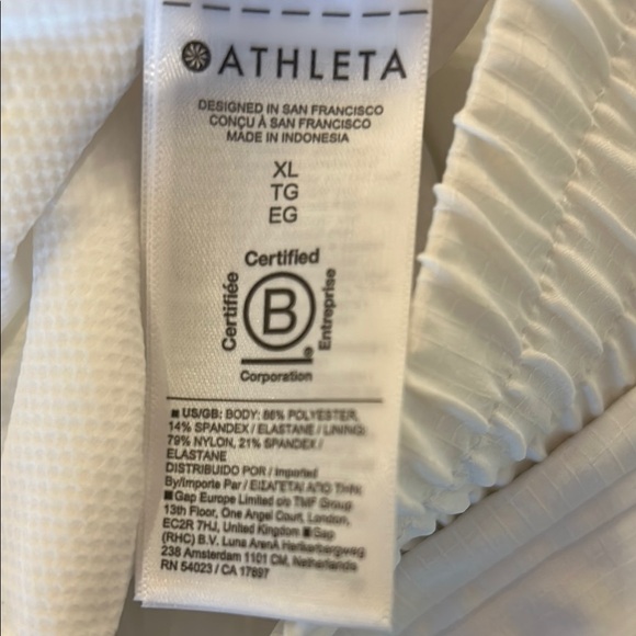 Athleta White Athletic Shorts - Picture 6 of 6